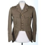 WW1 Gordon Highlanders Officers Shoulder Rank Tunic.