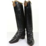 Officers Full Dress Hessian Boots E.L. Spiers 11 th Hussars later Major General.