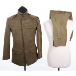 WW1 US Army 83rd Division Uniform, Tunic & Trousers.