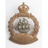 WW1 Royal Naval Division Drake Battalion Cap Badge