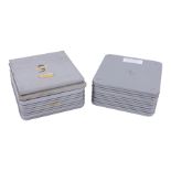 Fourteen 9.5mm cine film reels