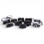 Vintage 35mm cameras