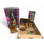 Collection of Disney and similar figures and memorabilia