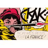 After Roy Lichtenstein (American 1923-1997): 'Crak!'