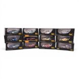Twelve IXO Models 1:43 scale diecast model rally cars