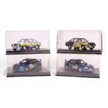 Four Troufeu 1:43 scale diecast model rally cars