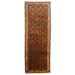 North West Persian Bidjar hand-knotted runner