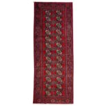 North East Persian Balochi hand-knotted runner