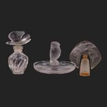 Lalique glass pin dish