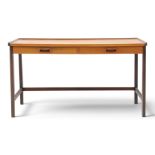 Danish mid-20th century teak small console table
