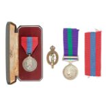A George VI Palestine 1945-8 medal.