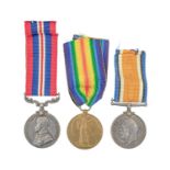 A Great War MM medal trio to 500075 Sgt W Richardson, Canadian Engineers.