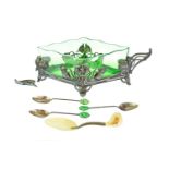 An Art Nouveau WMF centrepiece bowl.