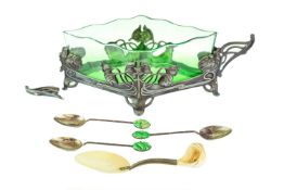 An Art Nouveau WMF centrepiece bowl.