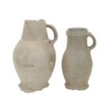 A German medieval pottery jug.