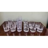 Dartington and Similar Tumblers and Highball Glasses