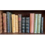 Thirteen works including 'The Vicar of Wakefield' by Oliver Goldsmith, 'The Sporting Magazine' 1827,