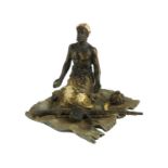 An Austrian cold painted bronze sculpture.