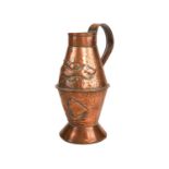 Herbert Dyer, Mousehole, a small copper jug.