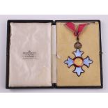 A Commander Of The Most Excellent Order of The British Empire, Civil Division silver gilt neck