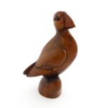 A Border Fine Arts model of a Puffin, model no. RW001A. Approx. 11 1/4" high Please Note - we do not