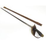 Militaria, WWI / First World War / World War One / WW1 : a Pattern 1912 cavalry sword and scabbard