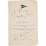Hawthorn (Mike, 1929-1959) & Flockhart (Ron, 1923-1962). Royal Aero Club, Dinner to J.M. Hawthorn
