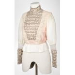 Clothing & Accessories. An Edwardian beaded blouse, circa 1905, & other items