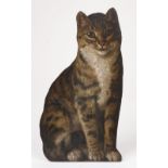 Paton (Frank, 1855-1909). A Victorian dummyboard in the form of a cat