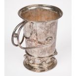 Christening Cup. Arts and Crafts silver Christening cup by Albert Edward Jones, Birmingham, 1912