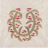 Quilt. An appliquéd bedcover, American, possibly Baltimore, early 20th century, & others