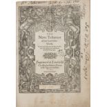 Bible [English]. [The Bible. Translated according to the Ebrew and Greeke...], 1583