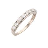 A DIAMOND HALF ETERNITY RING
