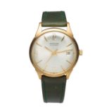GARRARD: A 9CT GOLD WRISTWATCH