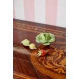 A CERAMIC CABBAGE BY LADY ANNE GORDON Highlight