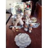 A COLLECTION OF DECORATIVE CERAMICS