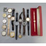 TUDOR: A GOLD-PLATED WRISTWATCH