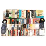 A collection of classical vinyl LP records including Tchaikovsky's Symphony no. 5 by The London