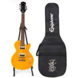 An Epiphone Les Paul Special 2nd electric guitar, serial number 20111316103, 102cm in length, with