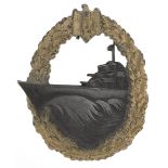 German military interest Kriegsmarine Destroyer style badge.