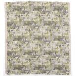 Lionheart by Ed Kluz for St. Jude's, screen printed fabric, 152cm x 140cm.