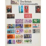 19th century British and world stamps including imperf. 1841 Penny Red with black MX, Australia,