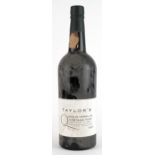 Bottle of Taylor's 1984 vintage port bottled in 1986.