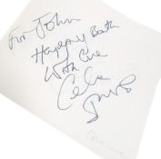 AUTOGRAPH ALBUM - VARIOUS AUTOGRAPHS