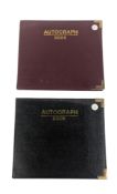 AUTOGRAPH ALBUM - VARIOUS AUTOGRAPHS