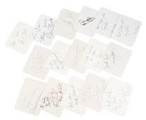 PORRIDGE (BBC SITCOM) - MAIN CAST AUTOGRAPHS