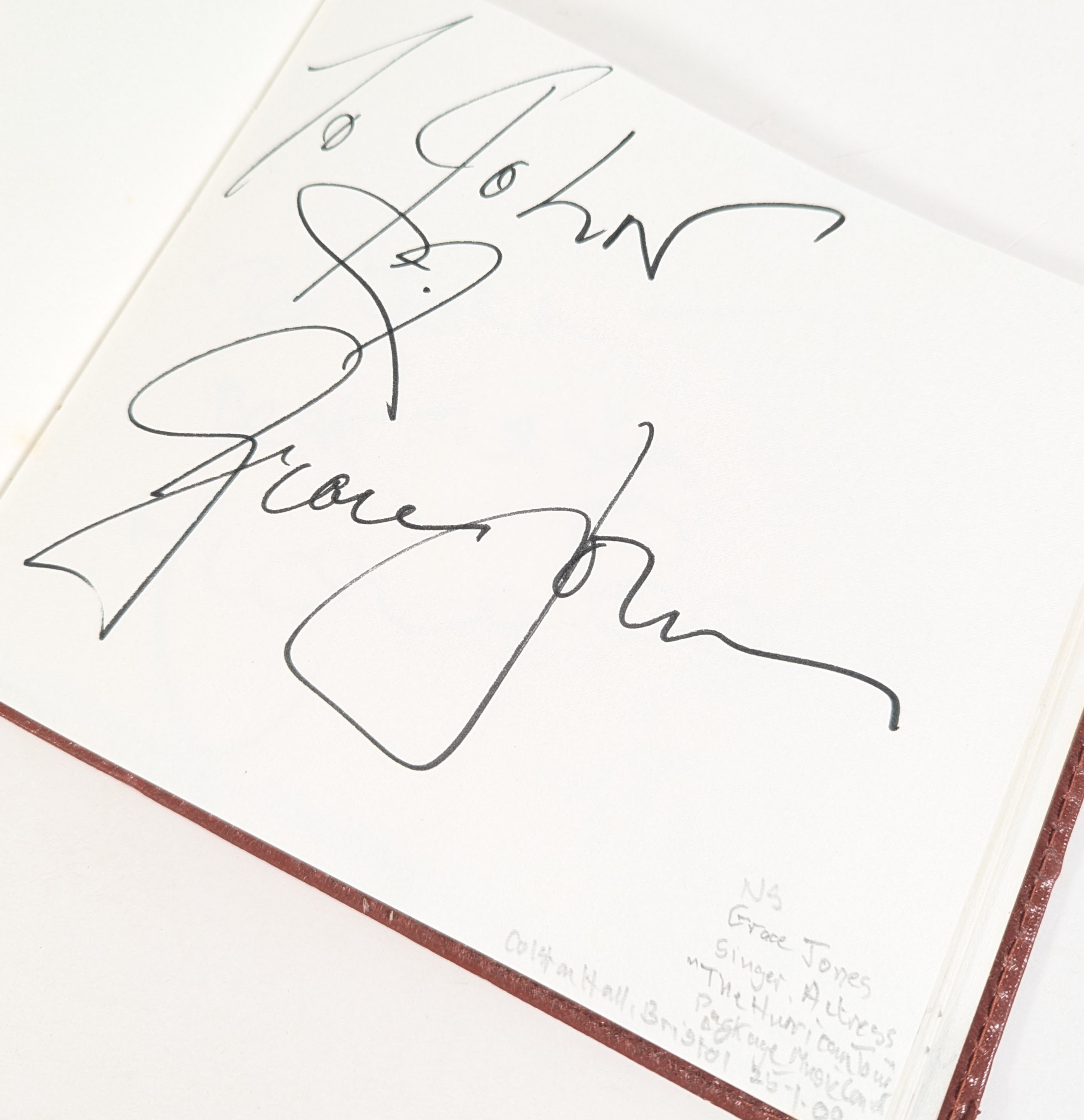 Pnd Autograph Autograph Album - two albums of autographs obtained c2010s containing ...