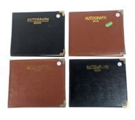 AUTOGRAPH ALBUMS - VARIOUS AUTOGRAPHS