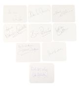 DAD'S ARMY (BBC SITCOM) - MAIN CAST AUTOGRAPHS