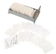 AUTOGRAPHS - 'C' - LARGE COLLECTION OF X1,000 SIGNATURES